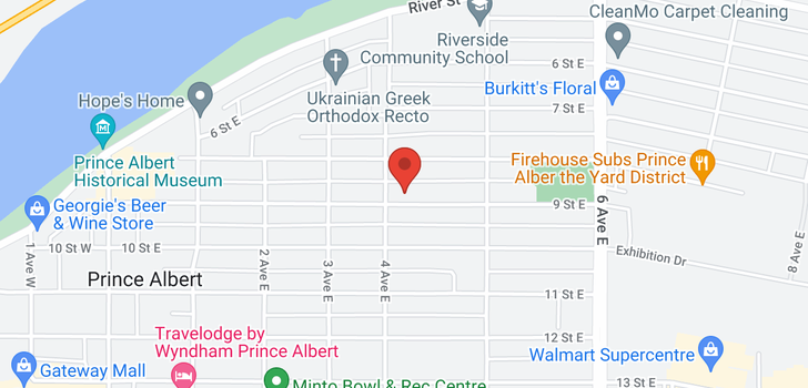 map of 414 9th ST E